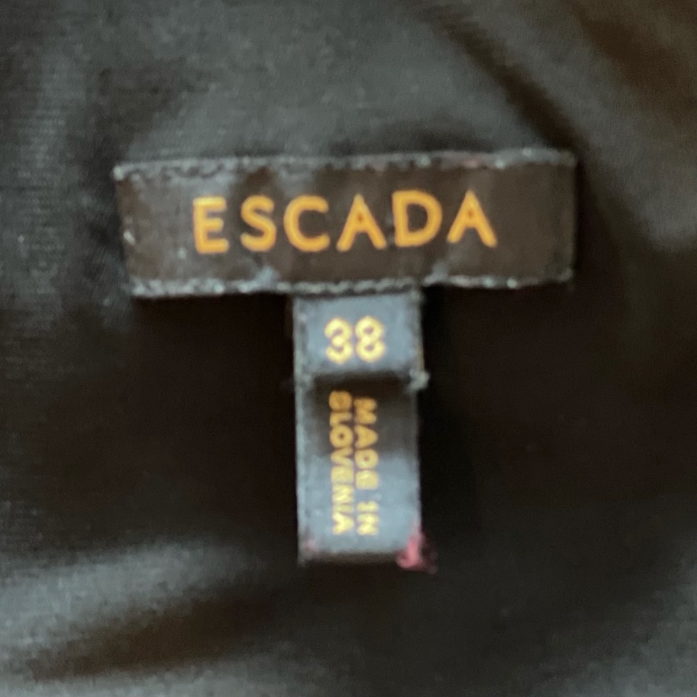 ESCADA Doriana Jersey Dress, Black Size 38 - Picture 7 of 10